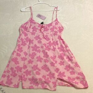 Wild Fable dress, spaghetti straps, pinks, size XL nwt